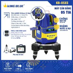 Máy cân bằng 5 tia KingBlue KB-05XS