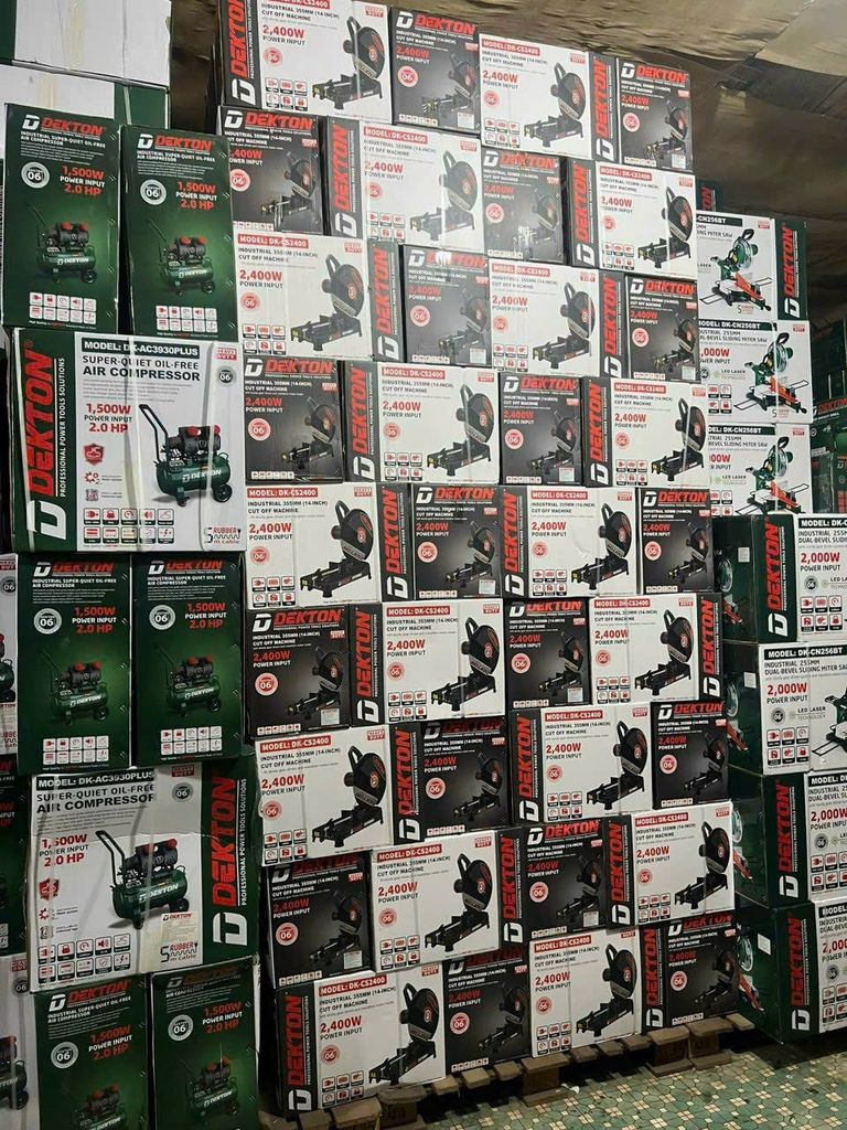 Máy cắt sắt 355mm Dekton DK-CS2400 - Giá rẻ, phù hợp gia đình, làm ít, cắt sắt an toàn