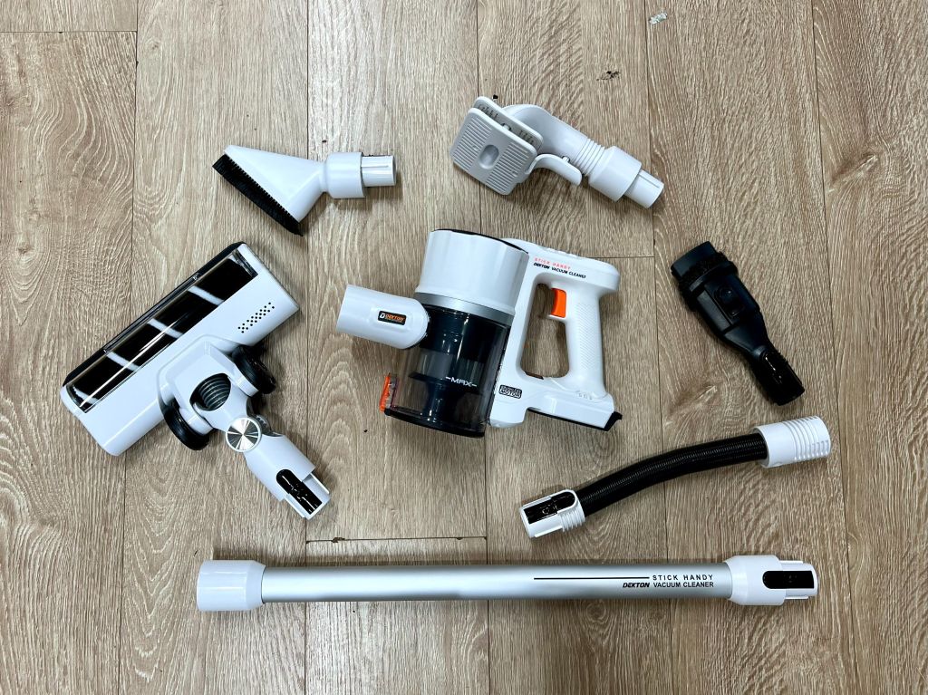 MÁY HÚT BỤI DÙNG PIN CHUYÊN NGHIỆP - CHÂN PIN M21 PHỔ THÔNG DEKTON M21-HB02BL