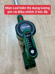 MÁY HÚT BỤI DÙNG PIN CHUYÊN NGHIỆP - CHÂN PIN M21 PHỔ THÔNG DEKTON M21-HB02BL