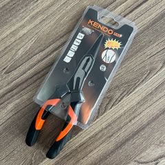 Kìm nhọn chuyên nghiệp đòn bẩy trợ lực cao bằng thép CR-V 8 inch 200mm Kendo - 10306