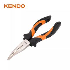 Kìm nhọn mỏ cong 8 inch 160mm Kendo - 10402