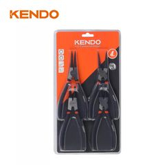 Bộ kìm mở phe 4 cái chuyên nghiệp 7 inch 180mm  Kendo - 11510