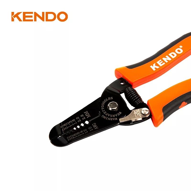 Kìm tuốt dây điện 0.6-2.6mm kích thước 7 inch 175mm Kendo - 11703