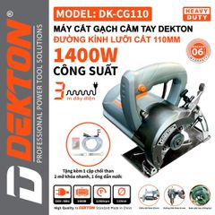 Máy Cắt Gạch & Cưa Gỗ Dekton DK-CG110