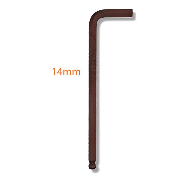 Lục giác bi nâu 14mm Kapusi K-7417
