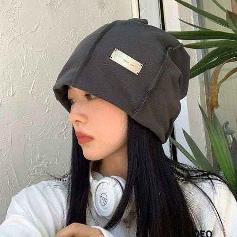 Mũ nón len bucket cho nữ Hàn Quốc trùm đầu giữ ấm phong cách ulzzang đẹp thích hợp với thời tiết lạnh LÀ GU Khăn Phụ Kiện - NL020