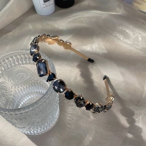 Băng đô bờm cài tóc cao cấp mấn áo dài cách tân đính đá - CDD019