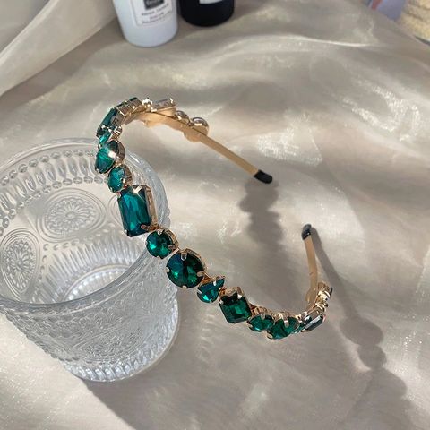 Băng đô bờm cài tóc cao cấp mấn áo dài cách tân đính đá - CDD020