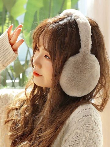 Bịt chụp tai giữ ấm len bông nhung mịn cho nữ đẹp tai nghe bịt tai phụ kiện thời trang mùa đông chống lạnh phong cách Hàn Quốc - BCT007