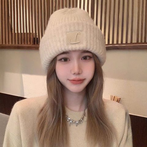 Mũ nón len cho nữ Hàn Quốc trùm đầu giữ ấm phong cách ulzzang đẹp thích hợp với thời tiết lạnh LAGU Khăn Phụ Kiện - NL026