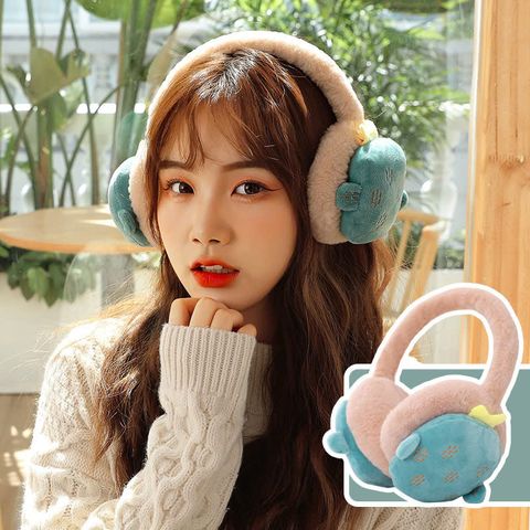 Bịt chụp tai giữ ấm len bông nhung mịn cho nữ đẹp tai nghe bịt tai phụ kiện thời trang mùa đông chống lạnh phong cách Hàn Quốc - BCT005