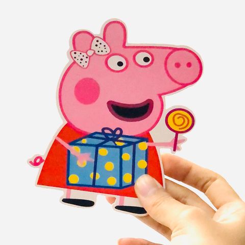 10 Cái - Bao Lì Xì Hot Trend, Bao Lì Xì Hoạt Hình PEPPA PIG GÁI- Mã LX023