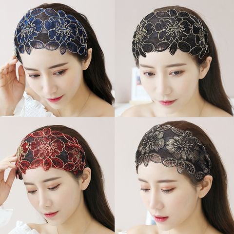 Băng đô cài che tóc bạc, hói đỉnh đầu nữ người già trung niên, lớn tuổi - CCTB003