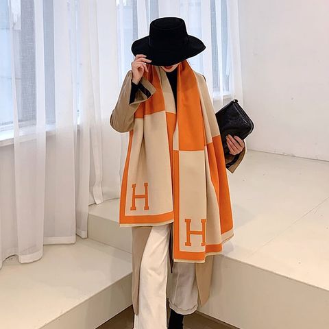 Khăn quàng choàng cổ len Cashmere cho nữ giữ ấm cao cấp phong cách Hàn Quốc đẹp sang trọng LÀ GU Khăn Phụ Kiện - KC472