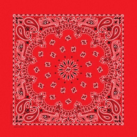 Khăn Bandana (Khăn Turban EXO) Màu Đỏ - Mã B005