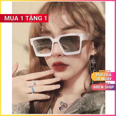 [Mua 1 Tặng 1] (Full Box)** Mắt Kính Râm - Kính Mát Nữ Đẹp - Mã MK006