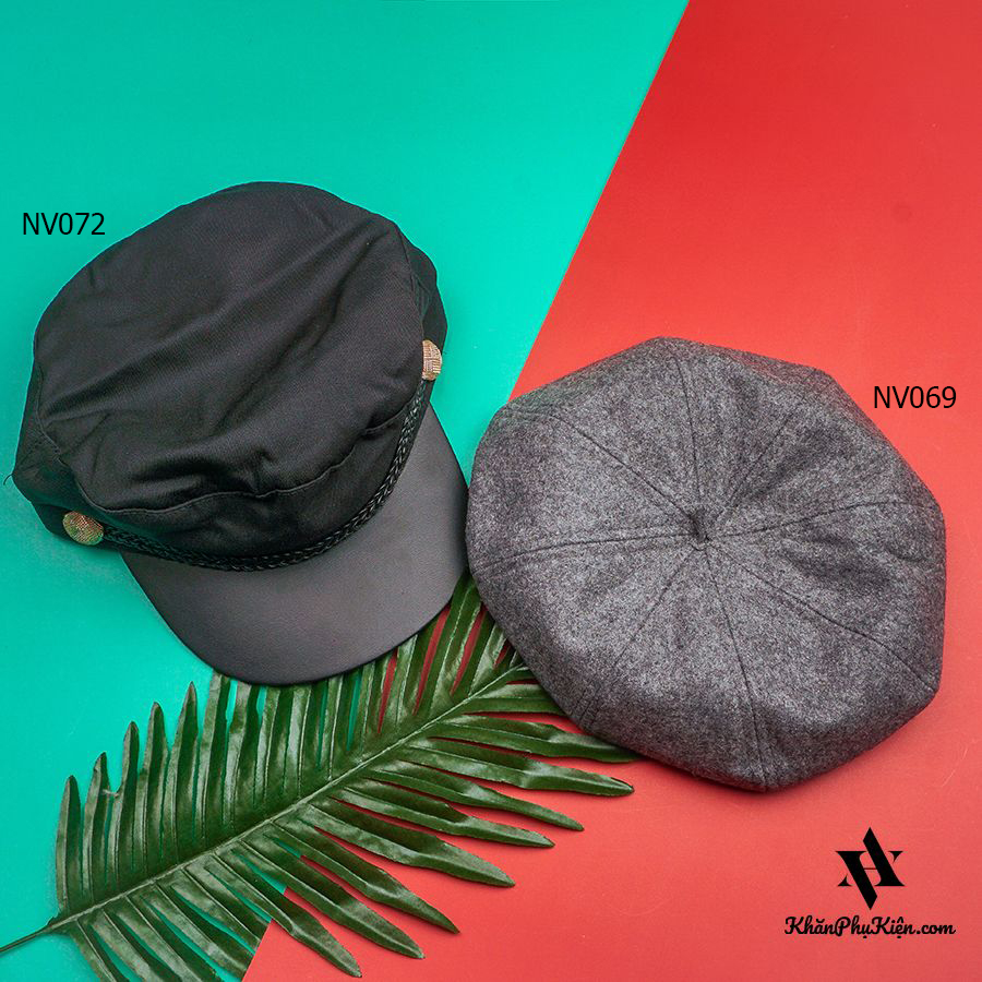 Mẫu nón beret nữ độc và sang trọng