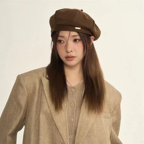 Mũ nón bucket cho nữ Hàn Quốc phong cách ulzzang đẹp thích hợp với thời tiết lạnh LAGU Khăn Phụ Kiện - MBR002