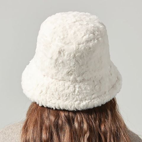 Mũ nón len bucket lông cừu cho nữ Hàn Quốc trùm đầu giữ ấm phong cách ulzzang đẹp thích hợp với thời tiết lạnh LÀ GU Khăn Phụ Kiện - NL024
