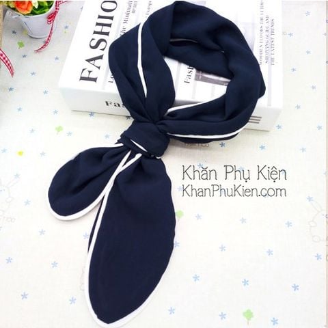 Khăn Turban Dài Màu Xanh Dương - Mã TD006