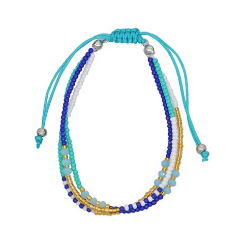 Vòng Đeo Tay Boho Phong Cách Thổ Cẩm Vintage Bohemian - VT051