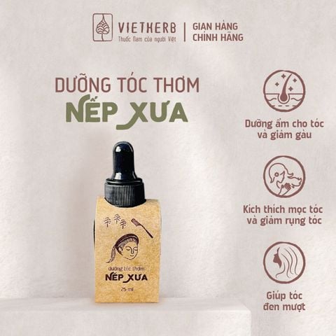  DƯỠNG TÓC THƠM NẾP XƯA 
