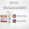 DƯỠNG TÂM AN - Lú bú lá cải ngâm mông và Nước súc miệng chà răng Vườn Trầu 1.3L