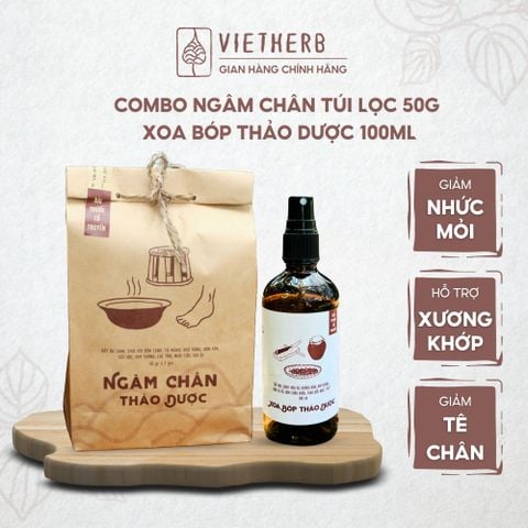  I'M ALWAYS WITH YOU - Ngâm chân thảo dược + Xoa bóp thảo dược 