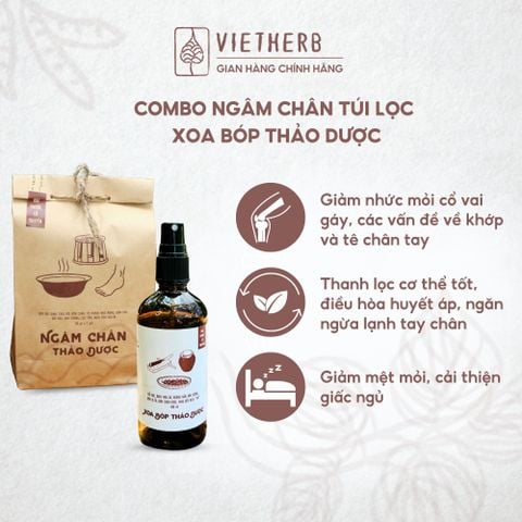  I'M ALWAYS WITH YOU - Ngâm chân thảo dược + Xoa bóp thảo dược 