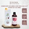 LỜI THƠM THẢO - Nước súc miệng chà răng Vườn Trầu 1.3L và Rượu hạt cau