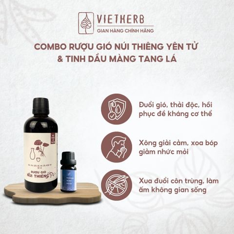  THỞ CÙNG RỪNG - Rượu Núi thiêng Yên Tử và Tinh dầu Màng tang Lá 