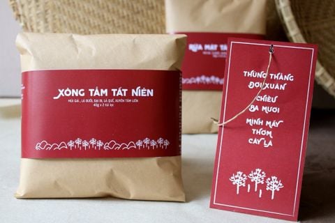  QUÀ TẶNG TẾT CỔ TRUYỀN (Xông tắm + Rửa mặt) 