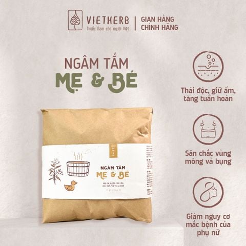  NGÂM TẮM MẸ & BÉ 