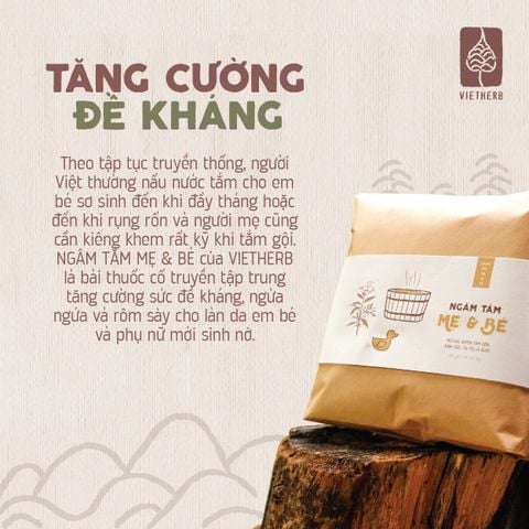  NGÂM TẮM MẸ & BÉ 