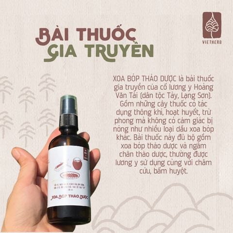  XOA BÓP THẢO DƯỢC 