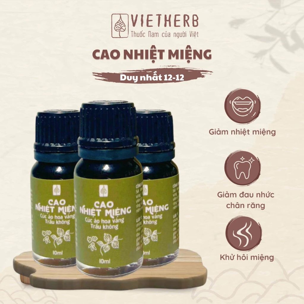 CAO NHIỆT MIỆNG