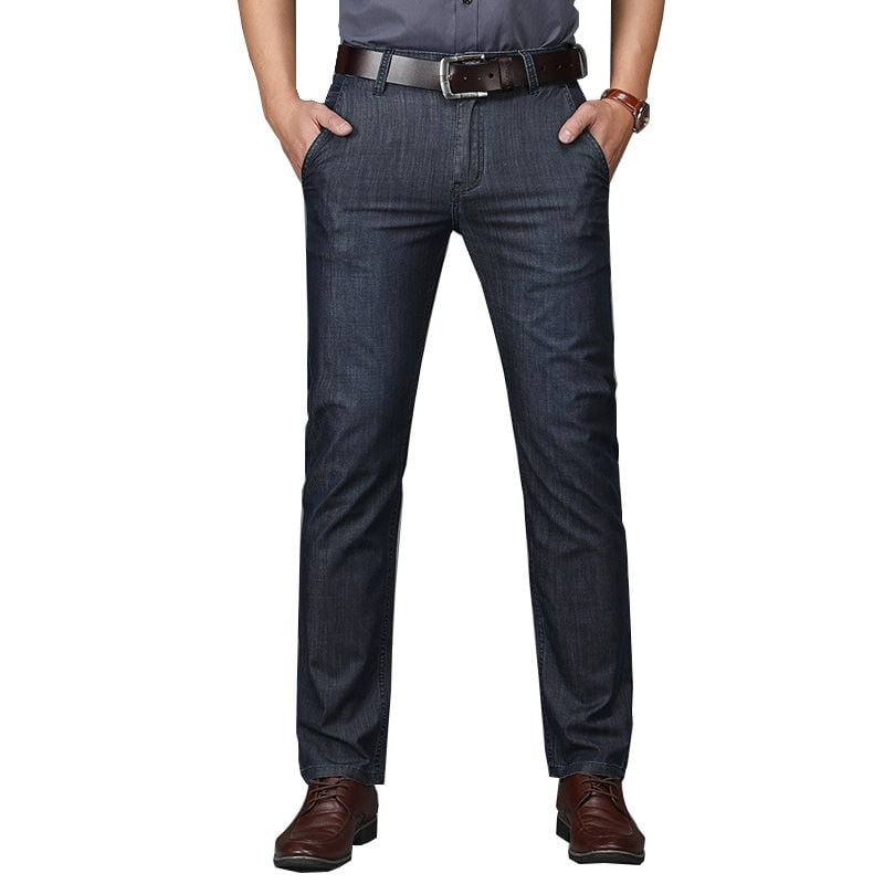 Quần Jean công sở ống đứng cao cấp QN002