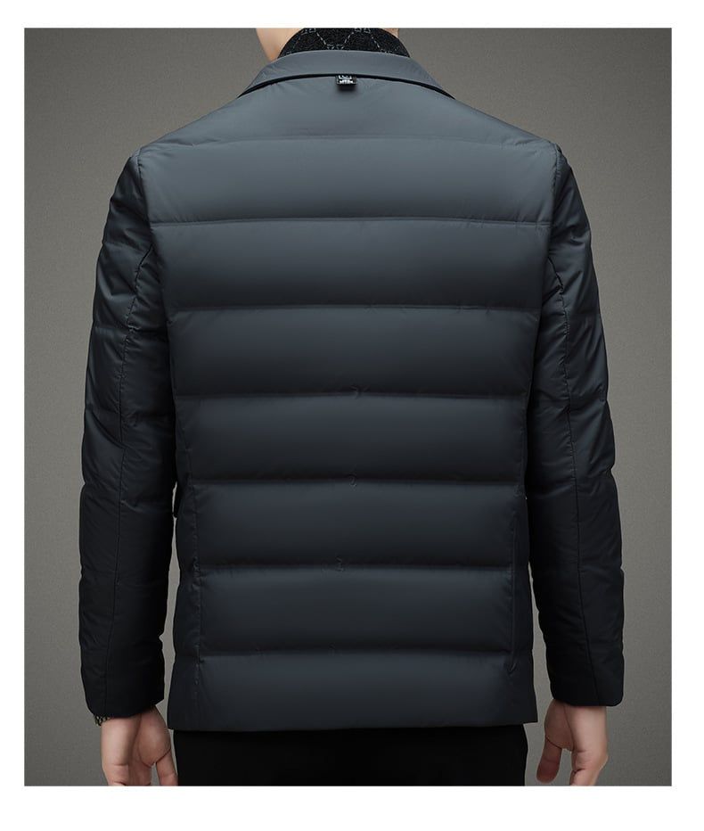Áo Vest phao nam lông vũ AKN118