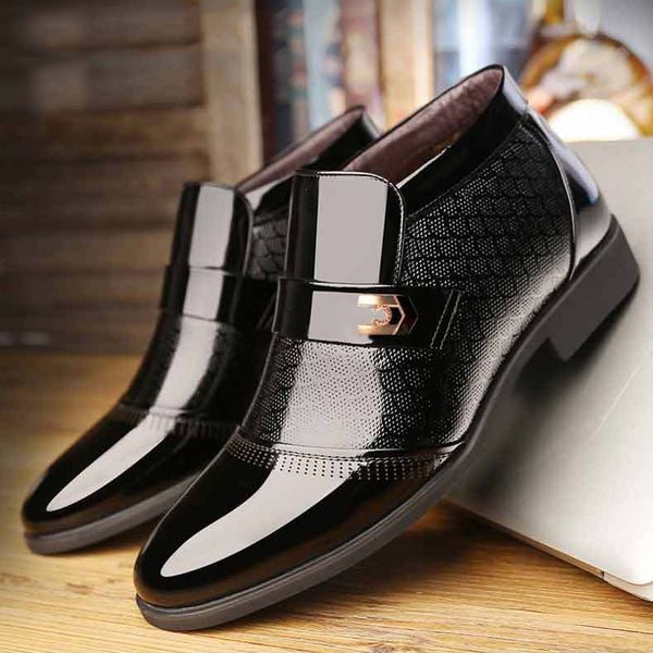  Giầy da nam bóng Hàn Quốc GDN002 