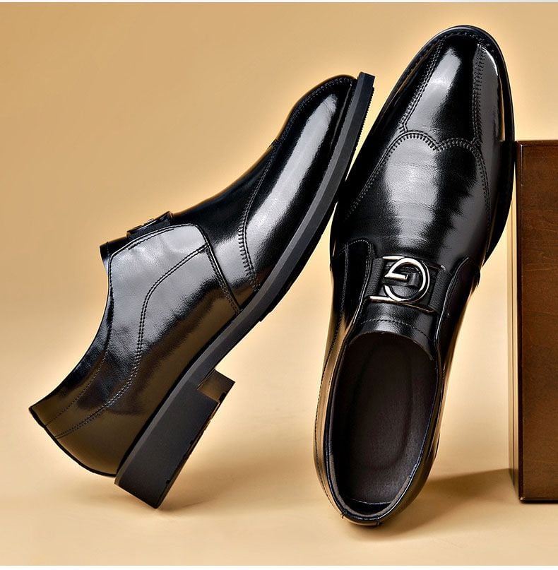 ￼Handmade Mới Nhập Khẩu Chất Lượng Cao Thời Trang Nam Công Sở Chính Thức Slip On Giày Loafer Quý Ông Doanh Nhân Da Mềm Công Sở GDN171