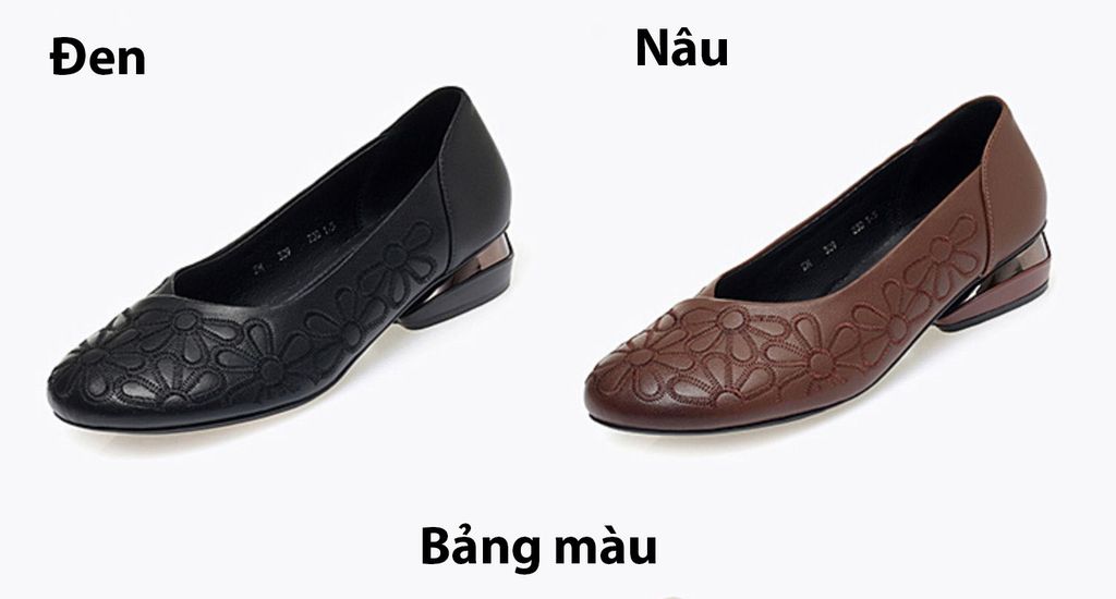 Mùa Xuân Mùa Hè 2025 Phong Cách Mới Nhất Phiên Bản Hàn Quốc Giày Đơn Gót Cao 3cm ins Giày đi làm Chống trượt Chống thấm nước Chống mài mòn Đệm đế mềm GDG207