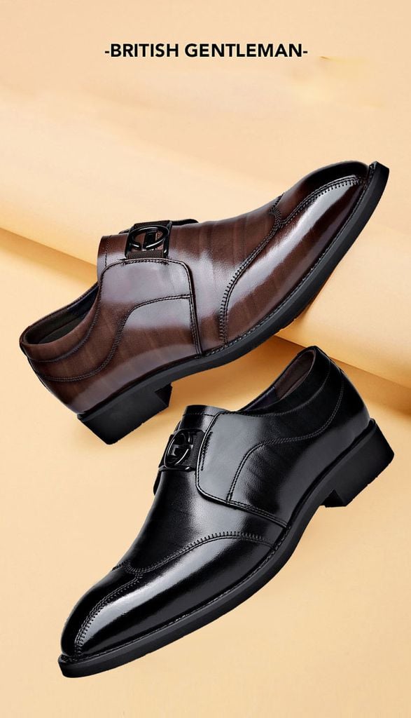 ￼Handmade Mới Nhập Khẩu Chất Lượng Cao Thời Trang Nam Công Sở Chính Thức Slip On Giày Loafer Quý Ông Doanh Nhân Da Mềm Công Sở GDN171