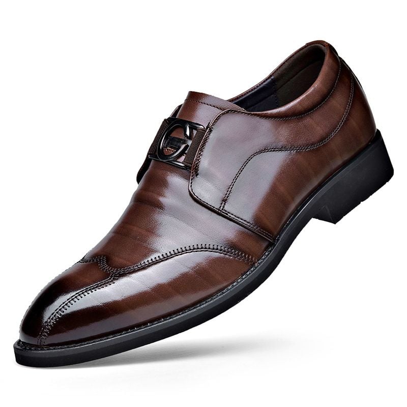 ￼Handmade Mới Nhập Khẩu Chất Lượng Cao Thời Trang Nam Công Sở Chính Thức Slip On Giày Loafer Quý Ông Doanh Nhân Da Mềm Công Sở GDN171
