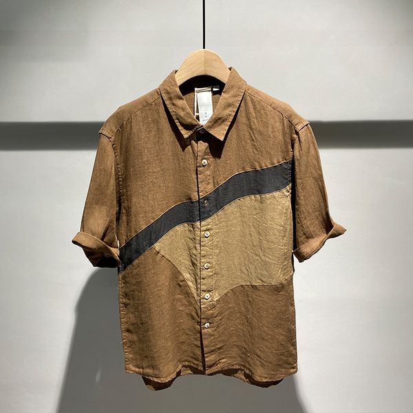  Áo sơ mi nam đũi ASMN06 