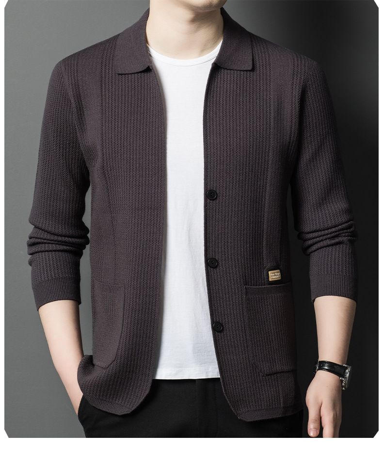 Áo khoác len cardigan cao cấp AKN110