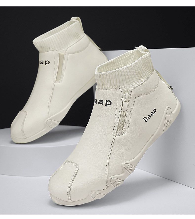 ￼Giày Nam Không Ren Slip-On Nam Da Công Sở Chống Thấm Nước Chống Trơn Trượt Thể Thao Bảo hộ Lao Động Thời Trang GDN251