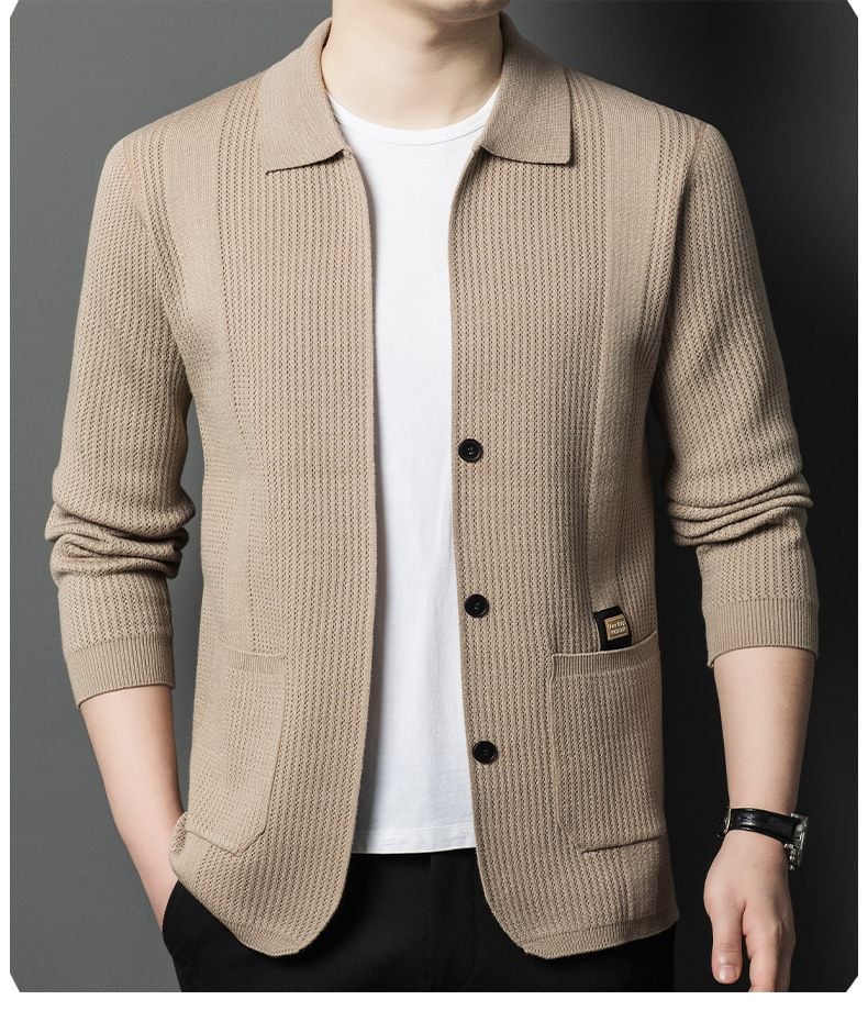Áo khoác len cardigan cao cấp AKN110