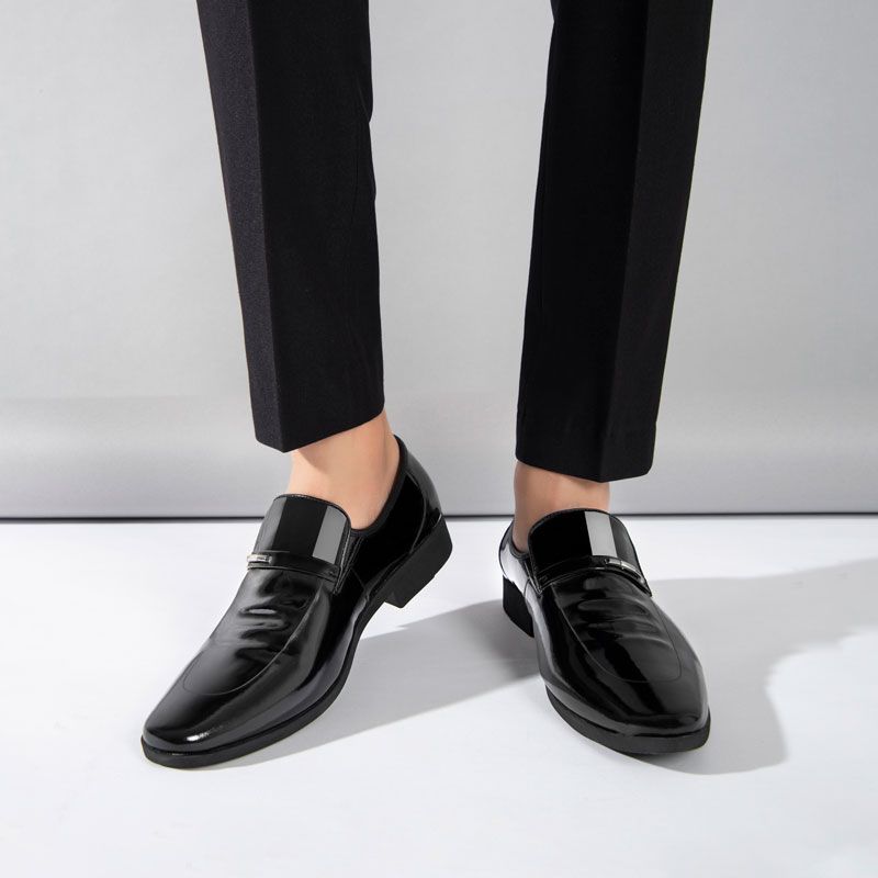 Giầy da nam bóng GDN041