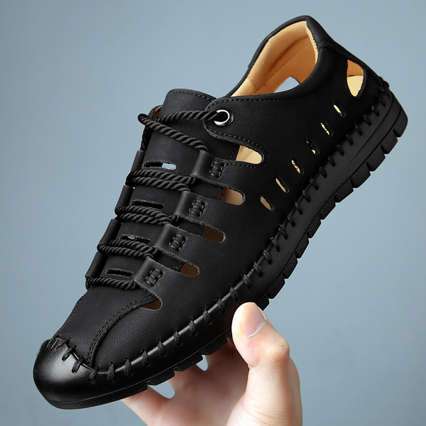  Giày da nam thoáng khí GDN056 